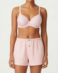 Woven Boxer - Coral Mosaic