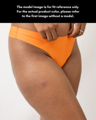 Peach - Second Skin Raw Cut Thong