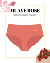 Mauve Rose - Second Skin Raw Cut Full Brief