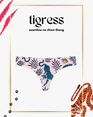 Tigress - No Show Printed Thong