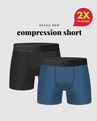 Mystery 2X SHORT LEG Compression Short