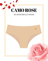 Camo Rose - Second Skin Raw Cut Hipster