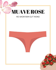 Mauve Rose - Second Skin Raw Cut Thong