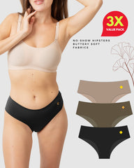 3X Seamless Hipsters - Assorted