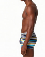 Ultimate Finesse Soft Boxer Brief - Stripe