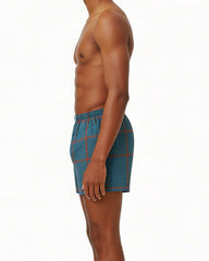 Woven Boxer - Gridlock