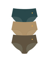 3X Pack Seamless Full Briefs