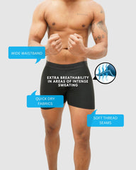 Mystery 2X SHORT LEG Compression Short