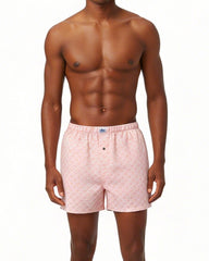 Woven Boxer - Coral Mosaic