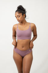 Lavender Second Skin Raw Cut Hipster