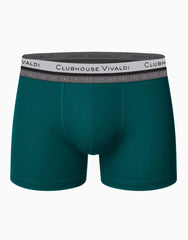 Ultimate Finesse Soft Boxer Brief - Emerald Blue