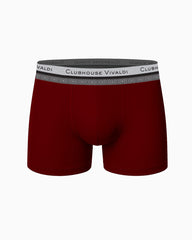 BURGUNDY - Super Soft Long Leg Boxer Brief