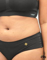 Black - Second Skin Raw Cut Full Brief