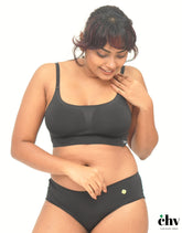 Black - Second Skin Raw Cut Full Brief