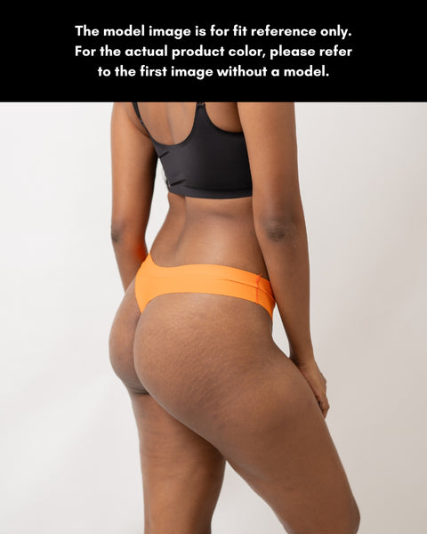 Army green - Second Skin Raw Cut Thong