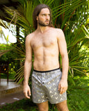 Woven Boxer - Silver Eagle