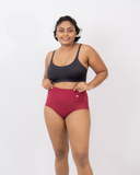 High Waist Shaper - Burgundy