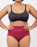 High Waist Shaper - Burgundy