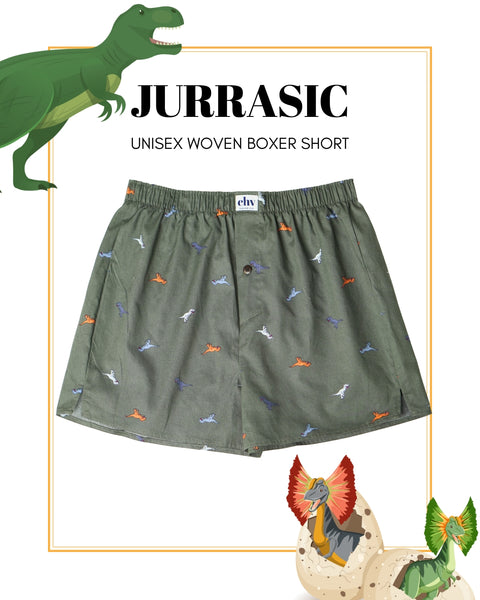 Woven Boxer - Jurassic world