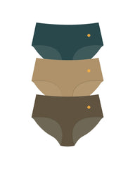 3X Pack Seamless Full Briefs