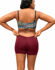 Maroon- Thigh Saver Shorts