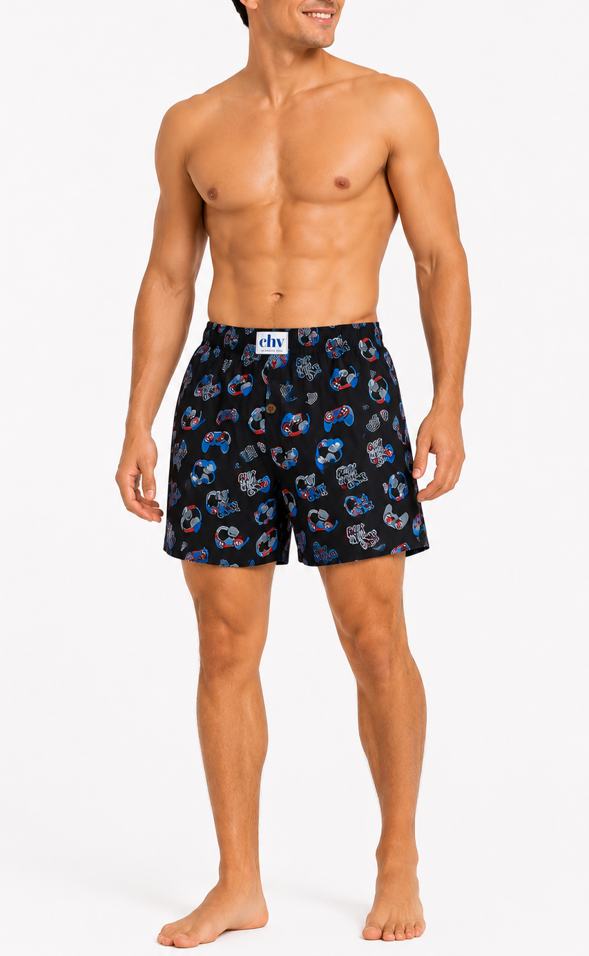 Woven Boxer - Glitch