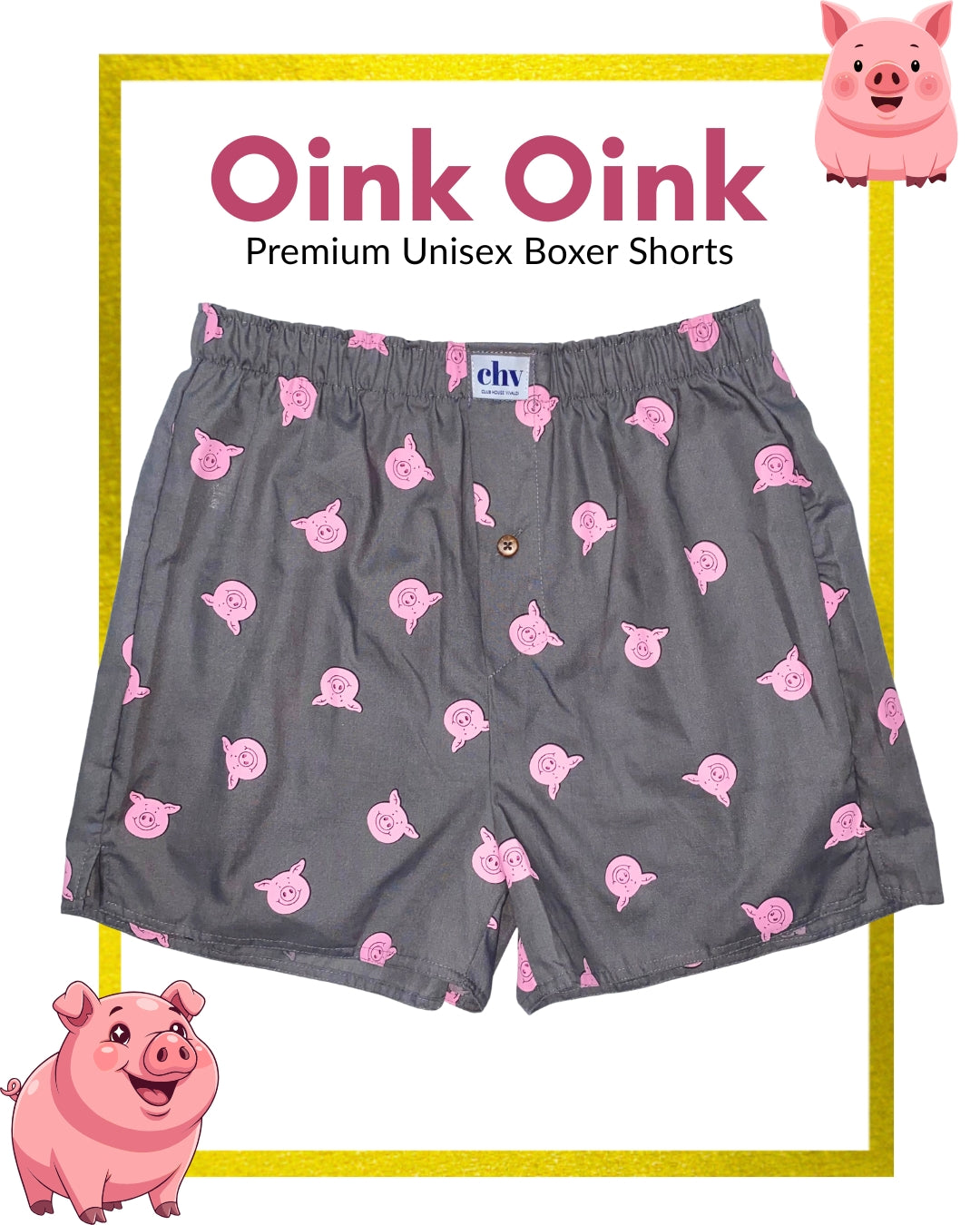 Woven Boxer - Oink Oink