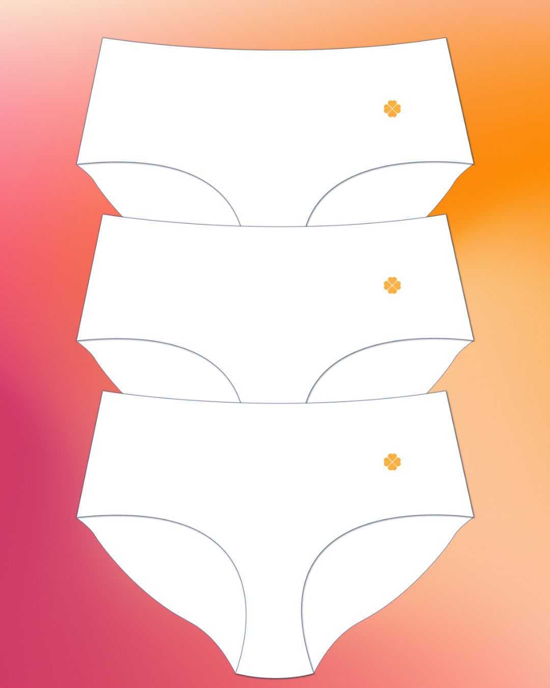 Mystery 3X Pack Seamless Full Briefs