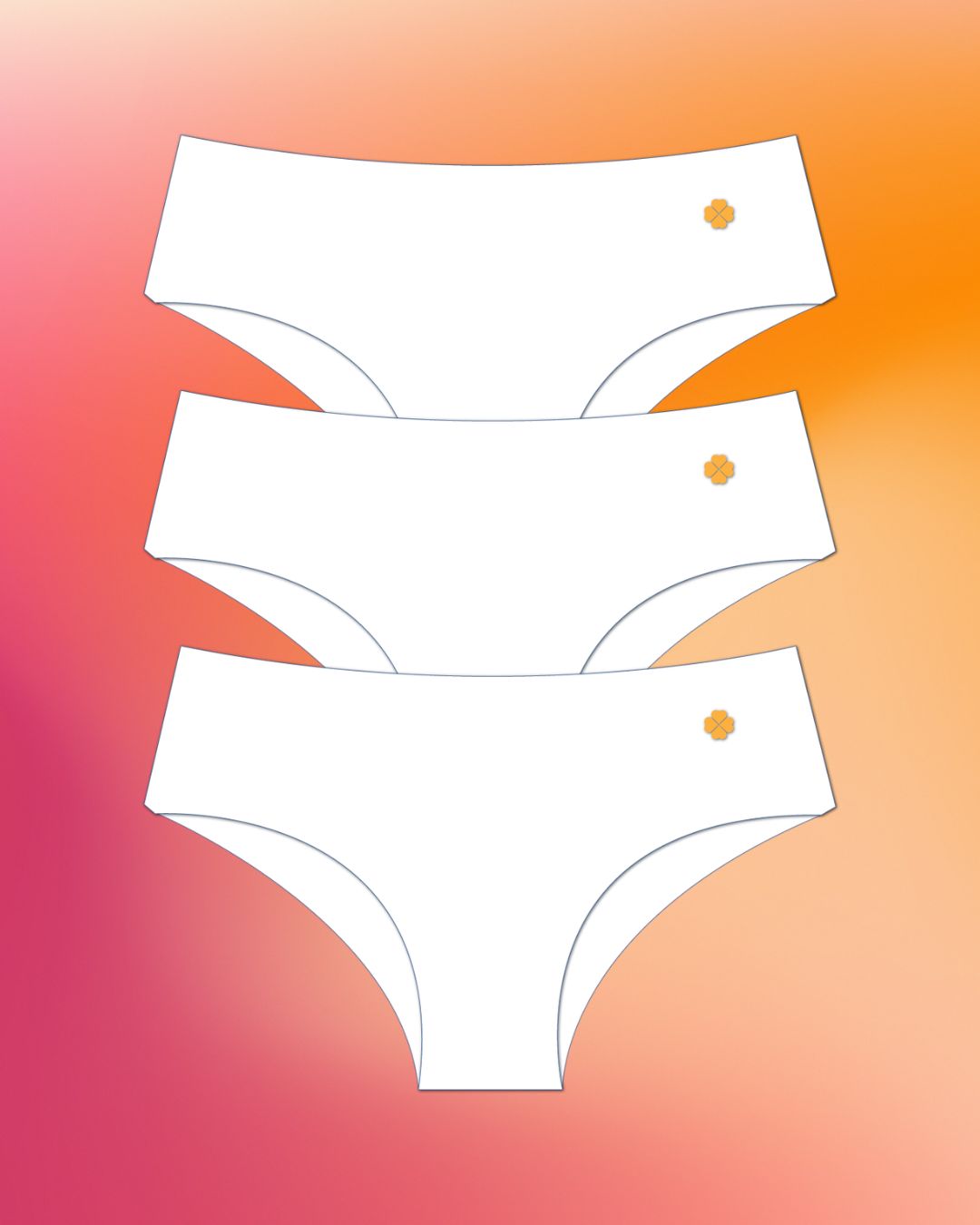 Mystery 3X Pack Seamless Hipster