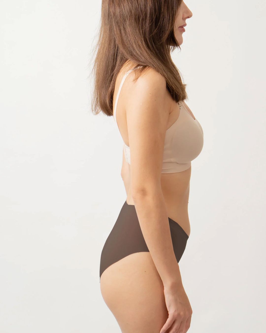 Espresso - Second Skin Raw Cut Full Brief