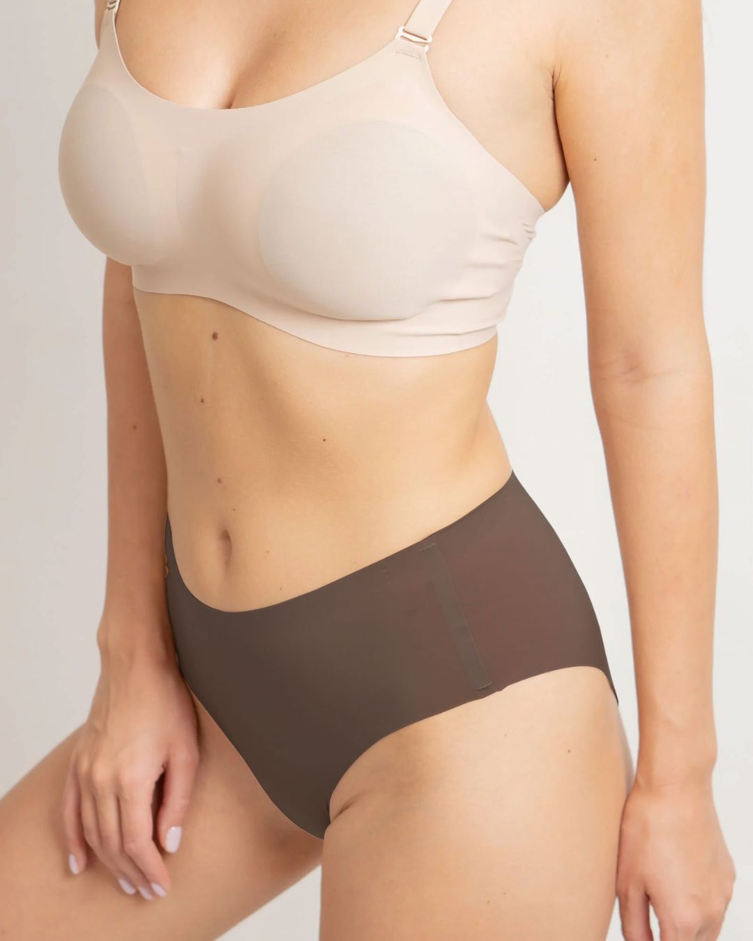 Espresso - Second Skin Raw Cut Full Brief