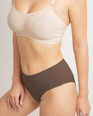 Espresso - Second Skin Raw Cut Full Brief