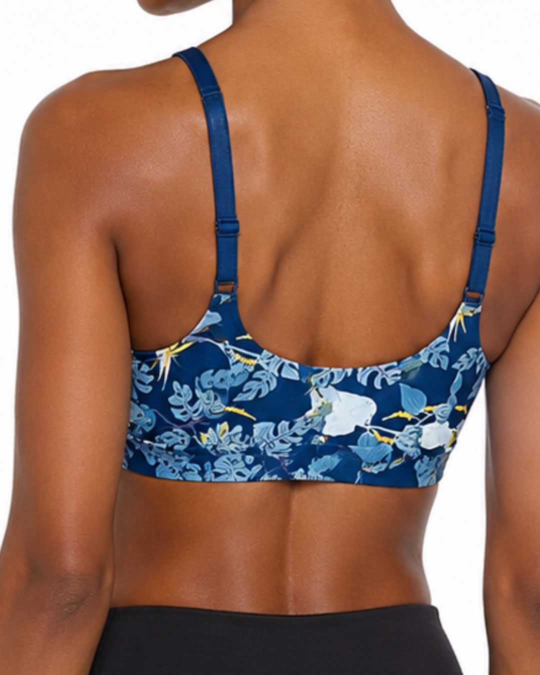 Cockatoo-  Scoop Neck Adjustable Strap Bra / Bikini