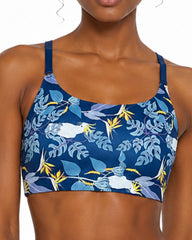 Cockatoo-  Scoop Neck Adjustable Strap Bra / Bikini