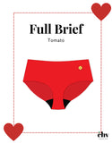 Tomato - Raw cut Seamless Full Brief